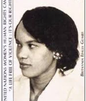 The Late Idalia B. Gumbs (Original Stamp)